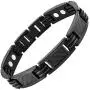 Willis Judd Mens Carbon Fiber Titanium Magnetic Bracelet Size Adjusting Tool and Gift Box Included (8.5inch)