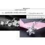 SUNCHIO Necklace for Women, 925 Sterling Silver Cubic Zirconia Diamond Snowflake Pendant Women Necklace,Gift for Women Anniversary SUNCHIO Necklace for Women, 925 Sterling Silver Cubic Zirconia Diamond Snowflake Pendant Women Necklace,Gift for Women Anniversary