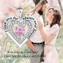Samity Heart Necklace for Women I Love You for Always and Forever Necklace Jewelry for Girls Wife Daughter
