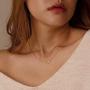 Yoosteel Tiny Initial Necklaces for Women Girls, 14K Gold Filled Dainty Letter Necklace Layered Personalized Initial Monogram Necklaces for Women Girls Toddler Jewelry