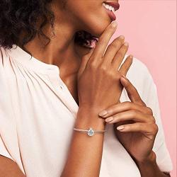 Pandora Jewelry Sparkling Crown O Cubic Zirconia Charm in Sterling Silver