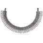 Sansar India Oxidized Silver Plated Kolhapuri Choker Necklace for Girls and Women