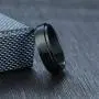 HIJONES Womens Mens Stainless Steel Spinner Ring Wedding Band Silver/Gold//Black/Rainbow HIJONES Womens Mens Stainless Steel Spinner Ring Wedding Band Silver/Gold//Black/Rainbow