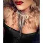 Bella Stunning Crystal Statement Necklace Tassel Collar for Party Banquet Bella Stunning Crystal Statement Necklace Tassel Collar for Party Banquet