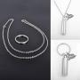 HooAMI Angel Wing Charm Memorial Urn Necklace/Keychain Cremation Jewelry for Ashes Keepsake Pendant