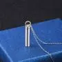 925 Sterling Silver Minimalist Urn Pendant Ash Necklace Cylinder Memorial Ashes Keepsake Holder Exquisite Cremation Jewelry 925 Sterling Silver Minimalist Urn Pendant Ash Necklace Cylinder Memorial Ashes Keepsake Holder Exquisite Cremation Jewelry