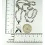 Upside Down Playboy Bunny Necklace, on 20'' Figaro chain, Pure 304 Stainless Steel, Playboi Chain Rabbit Tattoo Symbol Charm Pendant Jewelry Gift 20'' (50.8cm) Curb Chain Upside Down Playboy Bunny Necklace, on 20'' Figaro chain, Pure 304 Stainless Steel, Playboi Chain Rabbit Tattoo Symbol Charm Pendant Jewelry Gift 20'' (50.8cm) Curb Chain