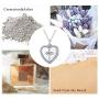 Urn Necklace, 925 Sterling Silver Cross with Infinity in Heart, Cremation Jewelry for Ashes, Forever in My Heart Human Pet Ashes Keepsake for Women, Urn Jewelry Mother Day Gift for Women with Gift Box