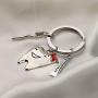 AKTAP Dental Hygienist Gifts Dentist Funny Keychain Dentist Graduation Gift for Him or Her Dental Assistant Jewelry