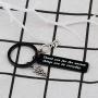 BAUNA Veterinary Key Chain Veterinarian Gift Thank You for The Unseen Things You Do Everyday Vet Tech Appreciation Gift Veterinary Medicine Jewelry