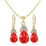 Jewelry Sets for Women Girls Gold Plated Chain Crystal Women Necklace Earring Set Bridal Sets Jewelry Sets for Women Girls Gold Plated Chain Crystal Women Necklace Earring Set Bridal Sets