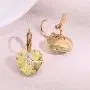 Swarovski Crystal Heart Drop Leverback Earrings for Women 14K Rose Gold Plated Hypoallergenic Jewelry Swarovski Crystal Heart Drop Leverback Earrings for Women 14K Rose Gold Plated Hypoallergenic Jewelry