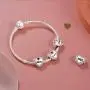 NINGAN I Love Mum Wife Sister Daughter Charms fit Pandora Charms Bracelets, 925 Sterling Silver Charm Bead for Necklaces, Mothers Day Jewelry Gifts for Women Wife Girl Daughter Girlfriend Wedding Anniversary