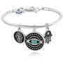 SENFAI Fashion Evil Eye Bracelet Unique Hamsa Bangle Gift Jewelry for Women Best Friend