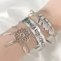 Solememo Vintage Retro Bohemian Design Antique Silver Tone Bracelet Set, Be Brave Feather and Dreamcatcher Set of 3 Bangles, Friendship Gift Solememo Vintage Retro Bohemian Design Antique Silver Tone Bracelet Set, Be Brave Feather and Dreamcatcher Set of 3 Bangles, Friendship Gift