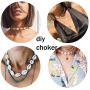 KWHY 4PCS Gold Layered Necklace for Women Girls Long Choker Chain Y Necklace Bar Feather Pendent Necklace Sets