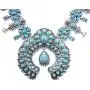 Ãzhido Long Necklaces for Women Howlite Stone Blossom Crescent Moon Pendant Western Jewelry Ãzhido Long Necklaces for Women Howlite Stone Blossom Crescent Moon Pendant Western Jewelry