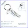 BEKECH Daughter Gift Daughter Keychain Every Day Remember Just How Much I Love You Daughter Jewelry Gift from Mom & Dad BEKECH Daughter Gift Daughter Keychain Every Day Remember Just How Much I Love You Daughter Jewelry Gift from Mom & Dad