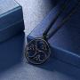 Beautlace Celtic Knot Necklace Silver/18K Gold/Black Gun Plated Good Luck Irish Celtic Knot Vintage Knot Pendant Birthday Gift for Women Men