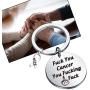 PENQI Fuck Cancer Keychain Cancer Awareness Hope Gift Fuck You Cancer You Fucking Fuck Cancer Survivor Jewelry