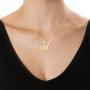 MyNameNecklace Personalized Initial Pendant Necklace Jewelry - Custom Letter Necklace for Women Wife Girlfriend Bridesmaid Gift