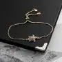 Sea Turtle Bracelet Crystal Turtle Charm Adjustable Bracelet for Girl Women Sea Turtle Bracelet Crystal Turtle Charm Adjustable Bracelet for Girl Women