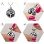 Urn Necklaces for Ashes Oxidized Silver 925 for Women,Cremation Jewelry for Ashes Keepsake Memorial Pendant Necklace Gifts for Best Friends