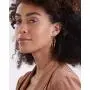 Highstreet Sterling Silver plated oval large hoop earrings for women | easy to wear and Hypoallergenic| silver or gold plated you choose | click top Highstreet Sterling Silver plated oval large hoop earrings for women | easy to wear and Hypoallergenic| silver or gold plated you choose | click top