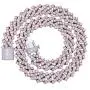 PY Bling 15mm Hip Hop Full Iced Out 18K Gold/White Rose Gold Plated Miami Cuban Link Chain Choker CZ Lab Diamond Necklace/Bracelet 8.5''-24'' for Men and Women PY Bling 15mm Hip Hop Full Iced Out 18K Gold/White Rose Gold Plated Miami Cuban Link Chain Choker CZ Lab Diamond Necklace/Bracelet 8.5''-24'' for Men and Women