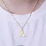Letter Necklaces for Women Personalized Necklaces 18K Gold Plated Initial Pendant Old English Name Necklaces A-Z Bridesmaid Gift for Girls