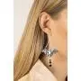 Funyrich Gothic Beaded Earrings Set Silver Bat Pendant Halloween Earring Jewelry Accessory for Women and Girls (Black Bead) Funyrich Gothic Beaded Earrings Set Silver Bat Pendant Halloween Earring Jewelry Accessory for Women and Girls (Black Bead)