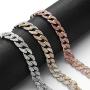 XY Fancy Butterfly Necklace Women Jewelry Sets Hip Hop Style Diamond-Mounted Double-Layer Choker