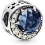 Pandora Jewelry Moon and Night Sky Cubic Zirconia Charm in Sterling Silver