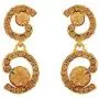 MUCH-MORE Indian Traditional Necklace Gold Plated Bridal Ethnic Wedding Jewelry Set for Women MUCH-MORE Indian Traditional Necklace Gold Plated Bridal Ethnic Wedding Jewelry Set for Women
