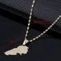Lebanon Country Map Pendant Necklaces Gold Color Jewelry Liban Maps of Lebanese Lebanon Country Map Pendant Necklaces Gold Color Jewelry Liban Maps of Lebanese