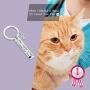 Eigso Paw Print Keychain When I Needed A Hand I Found Your Paw Jewelry Dog Lovers(Found Your paw KR)