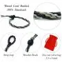 KIRIDA Waterproof Wax Coated Braided Rope Bracelet KIRIDA Waterproof Wax Coated Braided Rope Bracelet
