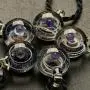 Top Plaza Fashion Glass Necklace Jewelry Universe Galaxy Nebula Space Cosmos Glass Ball Pendant Unique Special Birthday Christams Gift for Womens Girls Top Plaza Fashion Glass Necklace Jewelry Universe Galaxy Nebula Space Cosmos Glass Ball Pendant Unique Special Birthday Christams Gift for Womens Girls