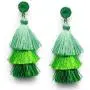 Me&Hz Colorful Layered Tassel Earrings Bohemian Tiered Tassel Druzy Stud Dangle Drop Earrings for Women Teen Girls Birthday Christmas Friends Gift Me&Hz Colorful Layered Tassel Earrings Bohemian Tiered Tassel Druzy Stud Dangle Drop Earrings for Women Teen Girls Birthday Christmas Friends Gift