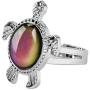 Acchen Mood Rings Mermaid Color Changing Emotional Feeling Adjustable Size Finger Ring