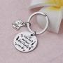 AKTAP Manicurist Gift Nail Graduation Gift Keychain Life Isnt Perfect But Nails Can Be Beautician Jewelry