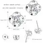 Sllaiss 925 Sterling Silver Stud Earring For Women Girls Round Cut Cubic Zirconia Stud Earring Piercing Earrings With Gift Box, Set With Swarovski Zirconia Sllaiss 925 Sterling Silver Stud Earring For Women Girls Round Cut Cubic Zirconia Stud Earring Piercing Earrings With Gift Box, Set With Swarovski Zirconia