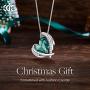 CDE Love Heart Necklaces and Earrings Jewelry Set for Women