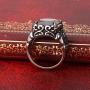 U7 Men Vintage Dragon Claw Ring, Gothic Skull Ring, Statement Bully Ring, Retro Hawk Rings, Ring Size 6 to 13, with Gift Box