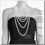 White Japanese AAAA 6-9mm Akoya Cultured Pearl Pendant Necklace 16''/18'' Solitaire Necklace Pendant