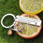 SEIRAA Dispatcher Gifts Thin Gold Line Gift 911 Operators Dispatcher Appreciation Gift Keychain EMT Medical Alerts Jewelry