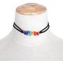 7 Chakra Gemstone Choker Energy Healing Crystal Necklace Handmade Multilayer Bracelet for Women Girls