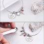 Dletay Cremation Bracelet for Ashes Stainless Steel Urn Bracelet with Heart Charm Ashes Holder Memorial Urn Bangle for Ashes