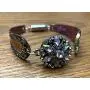 My Prime Gifts Snap Jewelry Rainbow Multicolor Magnetic Spoon Style Bracelet