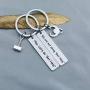 G-Ahora Thor Loki Friendship Jewelry Marvel Comic Inspired Keychain Gift for Friend Hey Lets Do Get Help Best Friends(get Help KR)